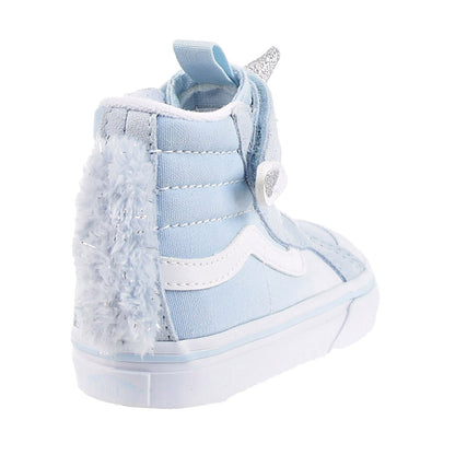 Vans Unicorn Sk8-Hi Toddlers Shoes Delicate Blue-Silver